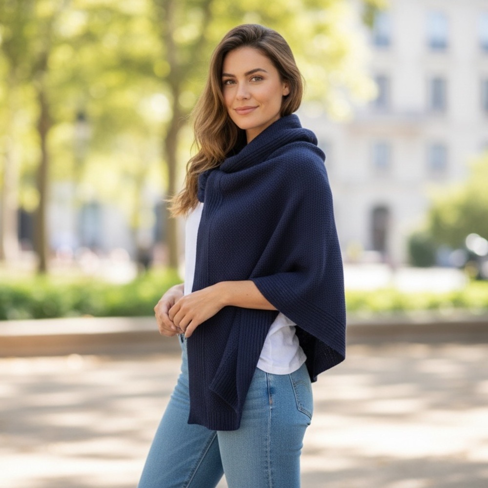 💙Banana Republic Navy Blue Scarf💙 - Picture 2 of 8